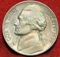 アメリカの硬貨（コイン）・古銭 ジェファソン 5セント硬貨 （Jefferson Nickel）