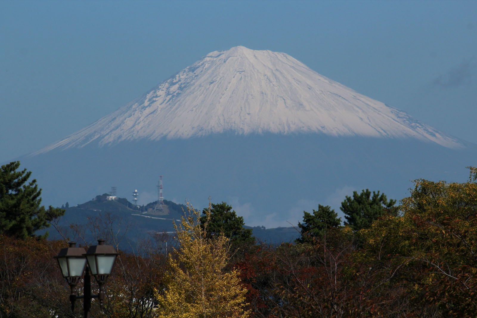 立冬の富士山