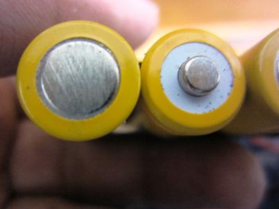 NiCd電池の電極