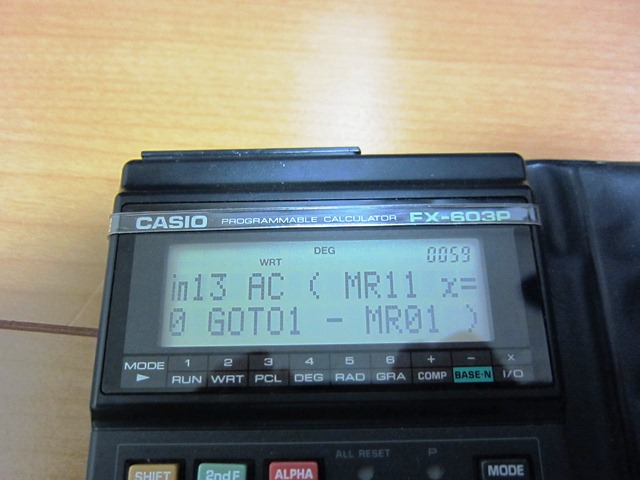 CASIO FX-603P カシオ 関数電卓 即利用くん 電池新品交換済み 取扱説明 ...