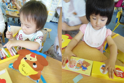 幼児教室MIE　2歳児父の日の製作