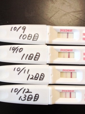 高温期10日目 フライング検査 妊娠検査薬と排卵検査薬 フライング検査の比較実験してみた｜Life