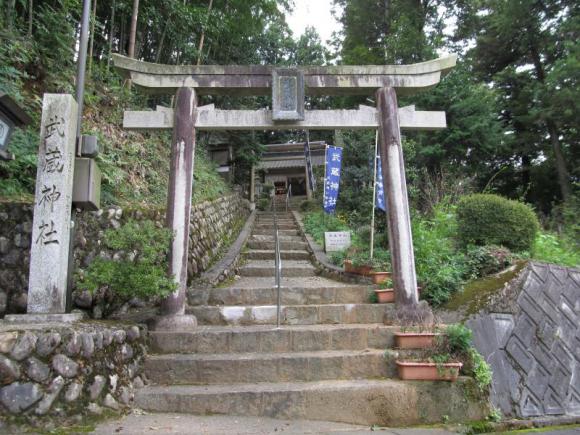 武蔵神社　鳥居