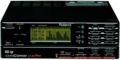 MIDI音源】Roland/SC-88Pro -- 水晶の気ままにブログ