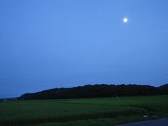 ［写真］ポレポレ農園の夕暮れ（東の空）